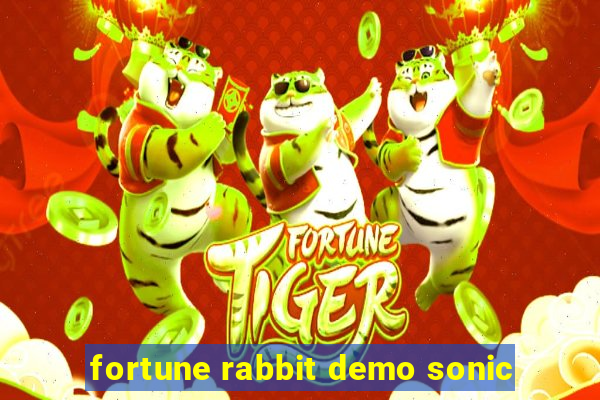 fortune rabbit demo sonic